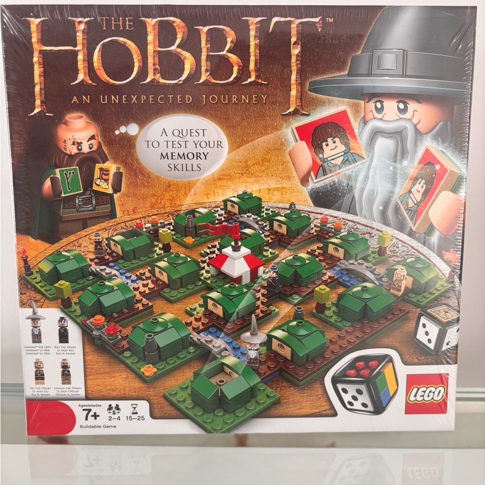 New Lego The Hobbit Memory Board Game - An Unexpected Journey 2012